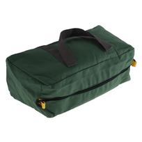 Waterproof Heavy-duty Wide Mouth Canvas Hand-held Tool Bag With Long Zipper For Vehicle Maintenance Woodworking Technicians 18 inches