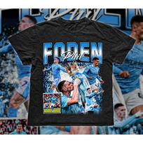 2026 Vintage 90s Graphic Phil Foden T-Shirt Manchester City Tee Soccer T-Shirt Sport Tee Cotton Tee Summer Clothing 4XL