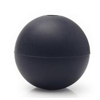 Silicone Sphere Ice Mold with Lid Food-Grade Ice Ball Tray for Whiskey Cocktails Easy-Release Leak-Proof Ice Cube Maker for Freezer juoda