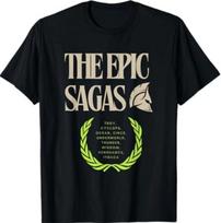 The Epic Sagas Odysseus Musical T-Shirt S