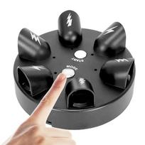 1pc Electric Shock Finger Activity Machine Electric Shocking Roulette Cogs Test Punishment Props Polygraph Tricky Kid Toy OneSize