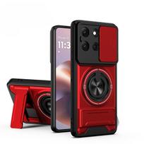 Magnetic Phone Case for Motorola Moto G35 G55 G86 G53 G34 G56 G84 G64 G45 5G G54 Slide Camera Protection Lens Ring Stand Cover Motorola Moto G53