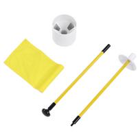 Practice   Hole Pole Cup Flag Stick Detachable 2 Section   Putting Green Flagstick