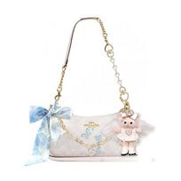 COACH shoulder bag [Customized bag] Teri 25 brand micro-label detachable strap bow silk scarf extension chain printed Chenzhongke basic model balta