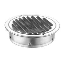 70-300mm Round Stainless Steel Vent Grille Exterior Wall Duct Ventilation Circle Air Vent Outlet Heating Cooling Vents Cap