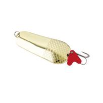 Fishing Spoon Lure Metal Bait with Treble Hook for Long Distance Casting and Freshwater Saltwater Fishing Tackle