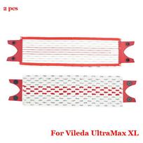 Washable Microfiber Floor Mop Pads For Vileda UltraMax XL Reusable Flat Spin Mop Cloth Replacement Quick Drying Machine Part 2 PCS