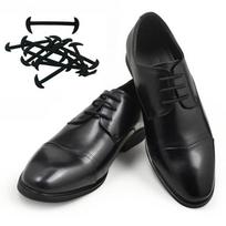 12Pcs/set Lazy No Tie Shoelaces for Men Women Leather Shoes 3 Colors Elastic Silicone Shoe lace Suitable High Quality juoda