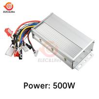 36V/48V 500W 30A Electric Bike Controller Brushless, Waterproof, Silent, 3-Speed, Cruise Control, Anti-Theft & Reverse Function blue