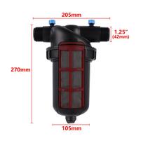 Water Filter 120 Mesh Disc/Screen Strainer 1.25  1.5  2  Male Thread Pipe Water Pump Garden Irrigation Filtering Impurities Tool