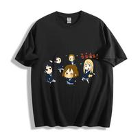 K-On! Main Cast Chibi T-Shirt - Fun Anime Design Unisex Tee 2XL