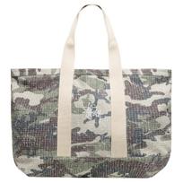 Stussy Needle Punch Tote Bag Camo Men Tote_bags Multi-Color 134266-CAMO Camouflage