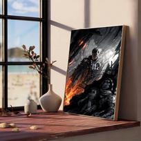 80s Movie TV The Terminator Movie Sticky Posters Retro Kraft Paper Sticker DIY Room Bar Cafe Aesthetic Art Wall Painting (as the picture,10x15cm No Frame)