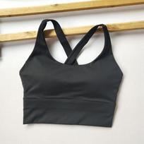 Women's High-Impact Sports Bra: Shockproof, Anti-Sag, Quick-Dry Yoga Fitness Vest XL (120-135 lbs) white
