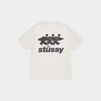 Stussy Surfwalk Pigmentu Dažyti Marškinėliai Natūralūs L