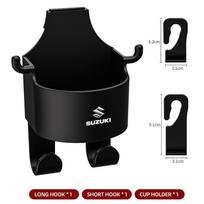 Car Seat Back Water Cup Holder Hook Storage Box Vehicle Drinks Storage Hanger For Suzuki Celerio