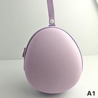 Lightweight EVA U-Shaped Neck Pillow Bag Memory Foam PU Colorful Portable Pillow Case for Family Vacation Trip A1