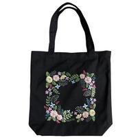 Handmade Embroidery DIY Canvas Tote Kit - Create Your Own Shoulder Bag 34*39cm