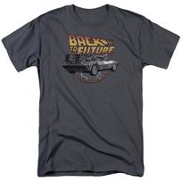 Back To The Future Time Machine T-Shirt Sizes S-4XL NEW M