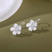 Mori Girl Floral Earrings: Elegant, Versatile, and Light Luxury Natural Accessories for Women.