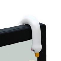 Mini Dervos Žąsies Figūrėlė Juokinga Dervos Maža Žąsis Kompiuterio Dekoras Kolekcionuojama Miela 3D Rankdarbių Skulptūra Biuro Stalui Automobilio Prietaisų Skydeliui Namų Dekorui A
