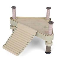 Reptiles Floating Platform Pier with Ramp Ladder Terrarium Tank Ornament beige