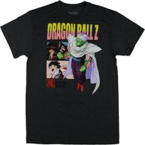 Dragon Ball Z Marškinėliai Vyriški Piccolo Didysis Beždžionė Gohan Trumpomis Rankovėmis Grafinis Viršus S juoda