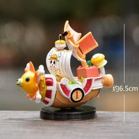 One Piece Figure Luffy THOUSAND SUNNY Going Merry Assembling Boat Model Pirate Ship Decor Boys Toys Kids Birthday Gift
