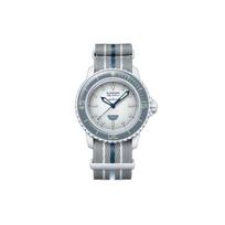 Swatch Vyriškas 42,3 mm smėlio spalvos laikrodis SO35S100 SO35S100 Southern Ocean Style