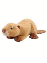 Gyvas bebro pliušinis žaislas Minkštas žaislas Namų dekoras Kalėdinė dovana Padėkos dienos dovana Geriausia vaikams 40cm beige