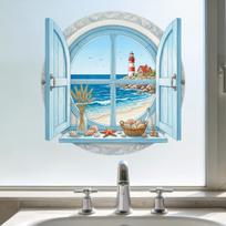 Simulated Beach Wall Decoration For Living Room And Study One Size