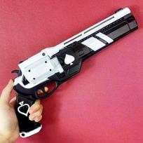15 colių PU Pistoletas Pikos Kardas Ginklas Katana Anime Destiny 2 Cosplay Rekvizitas Ginklas Pistoletas Originalus Samurajaus Kardas Pilno Dydžio Japonijos Katana Aukštos Kokybės Žaislas 15inch-38cm white