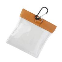Golf Tees Pouch Bag Golf Tees Organizers with Clip Golf Tees Storage Pocket Squeeze Golf Tees Pouch Golf Accessories 1