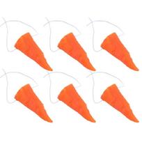 6Pcs Realistic Plastic Witch Nose Witch Costumes Accessory For Adults Kids Theatrical Halloween And Festival Celebration