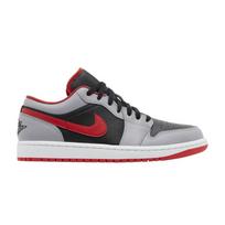 Jordan 1 Low Black Light Smoke Grey Gym Red 45