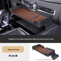Volvo XC60/S60/V60 centrinės konsolės ekrano apatinės daiktadėžės aksesuaras 2018-2026 XC60 brown