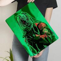 Trendy Dark Style Rap Zombie Metal Iron Painting Creative Home Wall Decor Bar KTV Art Hanging 20x30cm（7.8x11.8inch）
