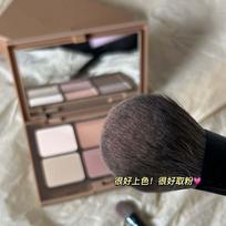 6-Color Matte Eyeshadow & Face Palette, All-in-One Blush Contour Highlighter Makeup Kit, Earth Tone Daily Makeup for Beginners & Students