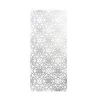 Frosted Glass Window Privacy Film UV Sun Blocking Decorative Cling Removable Static Window Decals for Bathroom Living Room D