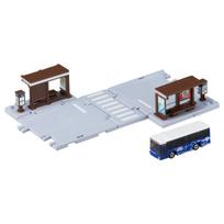Tomica Tomica Town Bus Stop Tomica (with car)