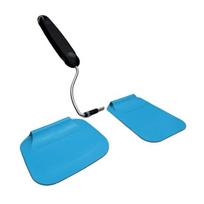Adjustable Angle Spatula, 7 Position Silicone Turner for Grill Air Fryer, Flexible Narrow And Wide Blade Kitchen Spatula for Flipping mėlyna
