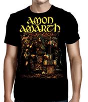 AMON AMARTH cd lgo THOR ODIN ODEN'S SON Official SHIRT MED New nbp S
