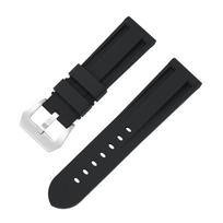 Universalus silikoninis laikrodžio dirželis Panerai - 20mm 22mm 24mm 26mm Minkštas guminis kamufliažinis sportinis su didele sagtimi Patvarus dirželis PAM kariniam išmaniajam laikrodžiui 20mm