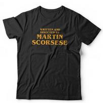 Martin Scorsese marškinėliai Parašė ir režisavo Unisex Filmas Gangsteris S įvairiaspalvis