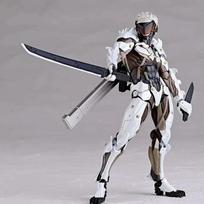Yamaguchi Metal Gear Solid Mgs Raiden Snake Action Figureanime Model Trendy Toys Desktop Doll Collectibles Gift Toys with box