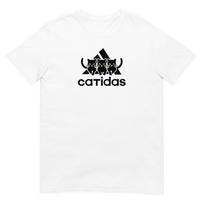 Cat Tshirt Funny Tee Catidas Black Cats Lover Pet TShirt Unisex Design Unisex T-Shirt XXXL