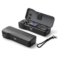 Atverčiamas pilno korpuso apsauginis dėklas, skirtas DJI Osmo Pocket 4P stabilizatoriui, kameros priedai juoda