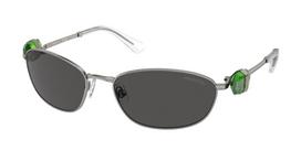 Swarovski Sk7010 400687 Women Sunglasses Gunmetal/59