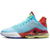 Nike LeBron 19 Low Blue Chill Men Sneakers Black Light-Crimson DO9829-400 41