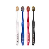 Ebisu 48-Hole Wide Head Soft Bristle Toothbrush Pro (4-Pack)
